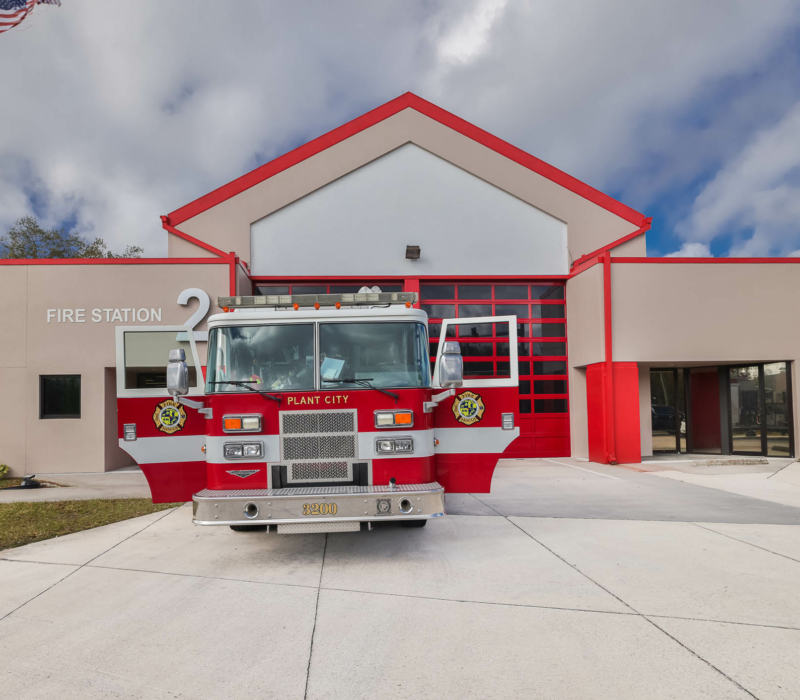 Plant City Fire Station - Front
